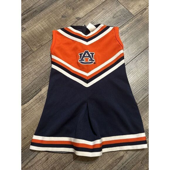 Auburn Tigers/University AU Cheer/Cheerleader Dress Sz/size 2T (Blue/Orange) - Picture 1 of 7